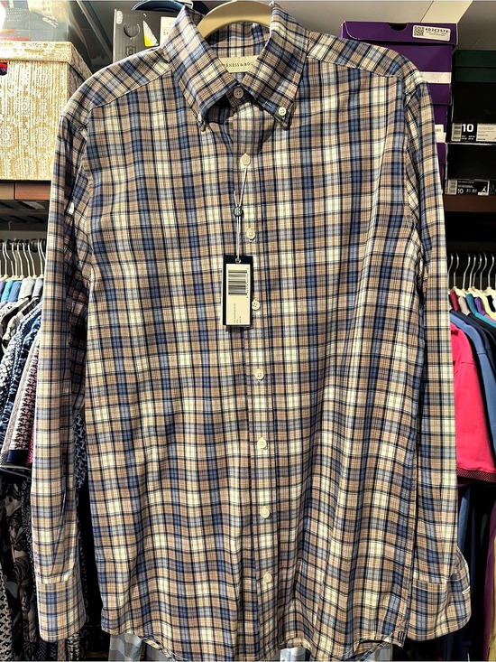 Holderness & Bourne Other - Holderness & Bourne Men’s The Andrews Shirt Tailored Fit Plaid Size Medium NWT